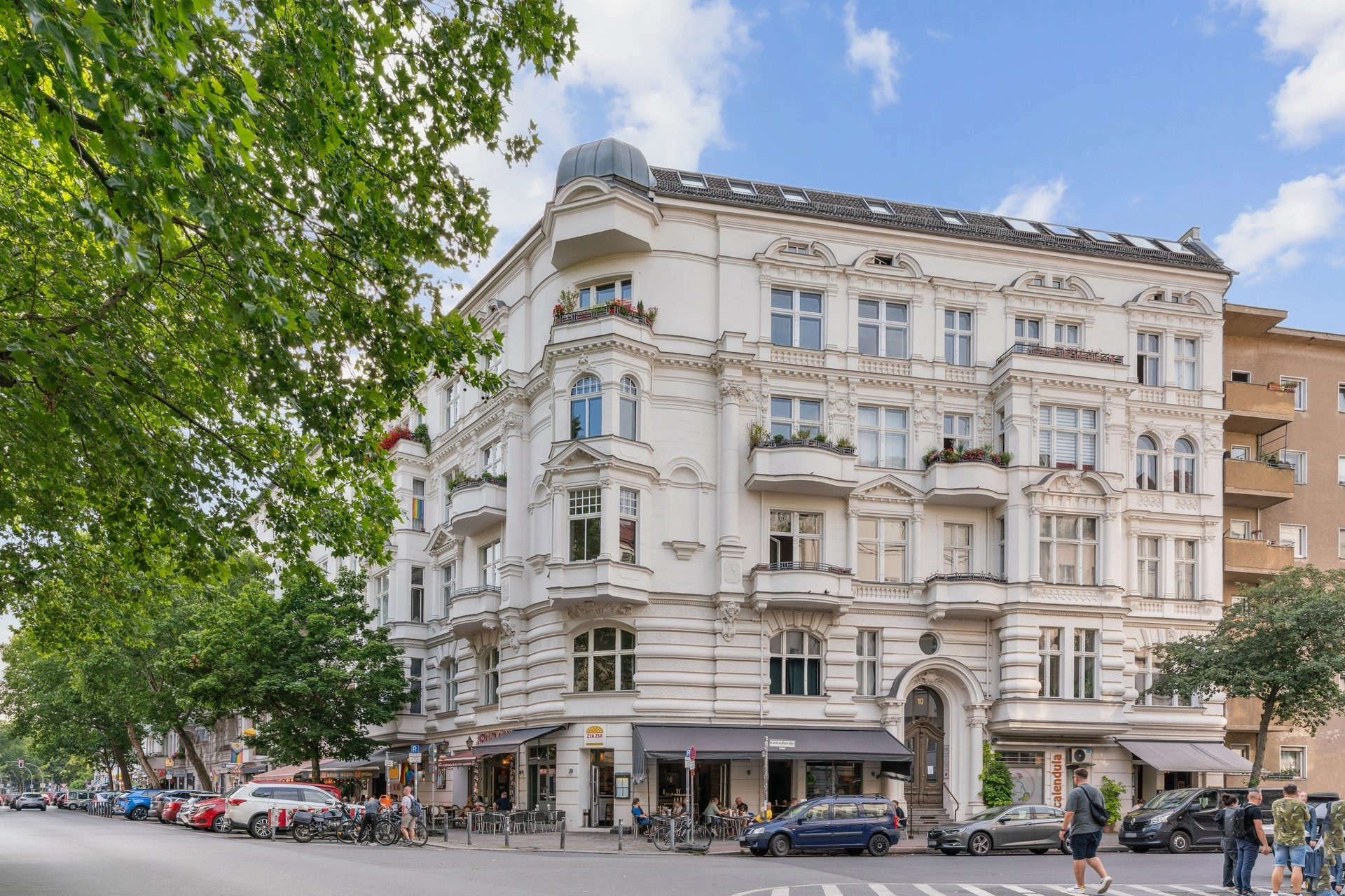 Repräsentative Altbaufassade in Berlin Kreuzberg – Beispielobjekt einer Immobilienbewertung